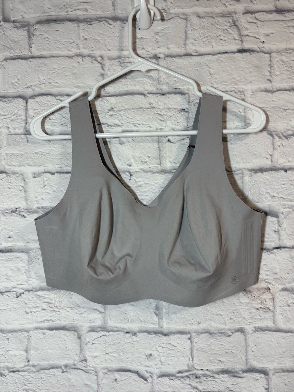 NWT Honeylove Soft Form Seamless Wireless Bra in Light Gray, 1X- 40 C/D